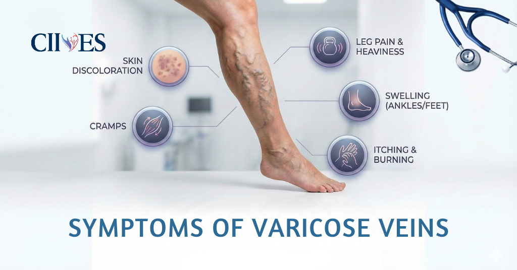 Symptoms of Varicose Veins