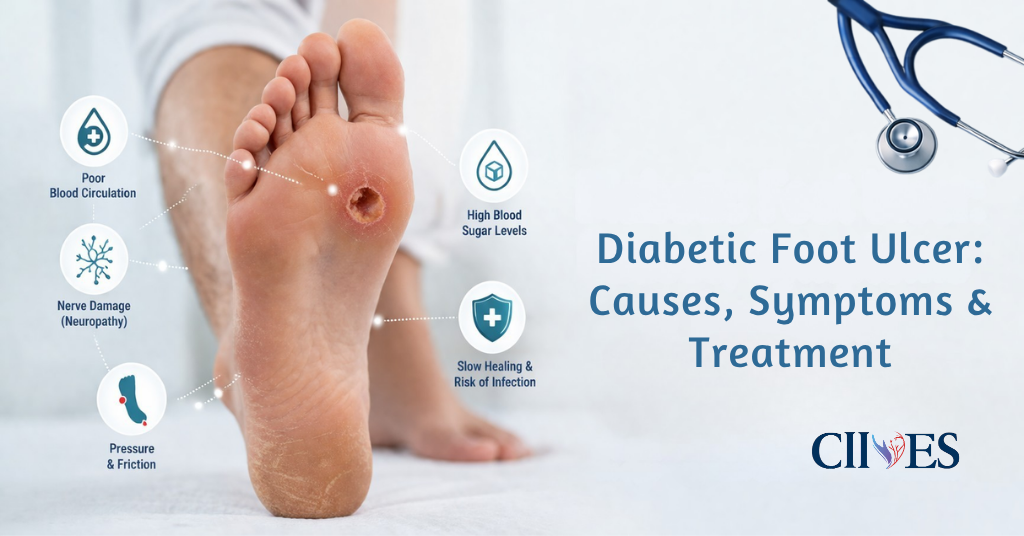 Diabetic Foot Ulcer: Causes, Symptoms & Treatment