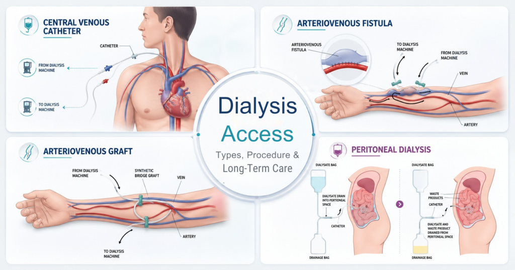 Dialysis access types