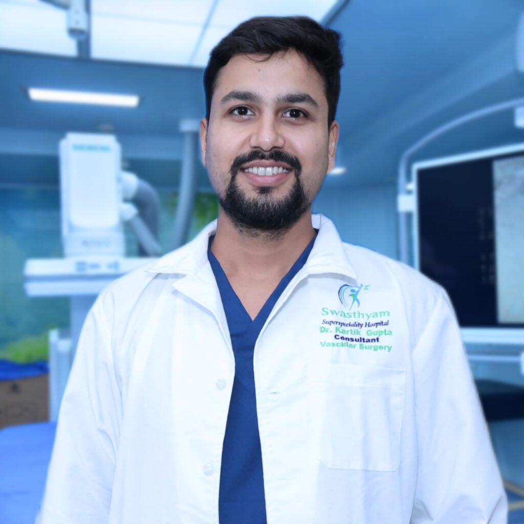 Dr Kartik Gupta: Gold Medal: Vascular Surgeon at CIIVES