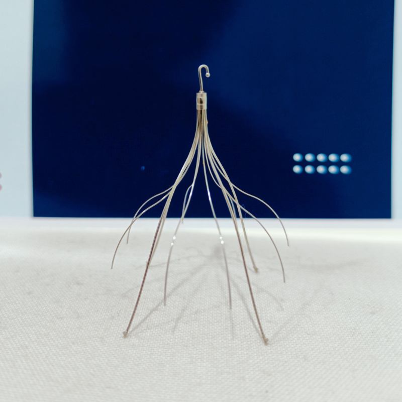 IVC Filter traps clots & prevents them from reaching the lungs