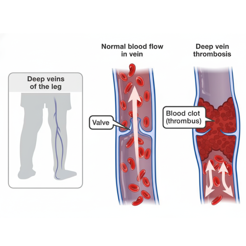 PTS or post thrombotic syndrome