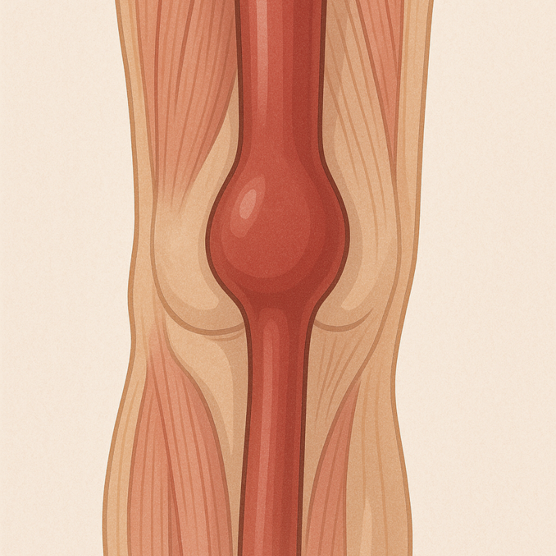 Popliteal aneurysm
