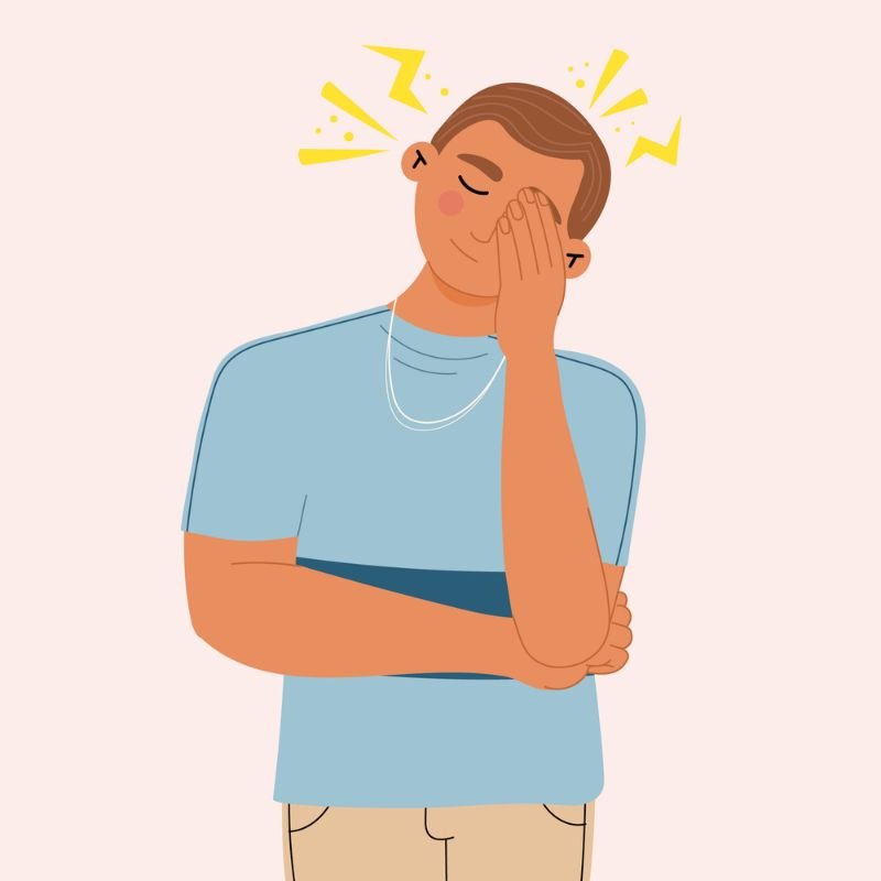 Dizziness due to carotid blockage